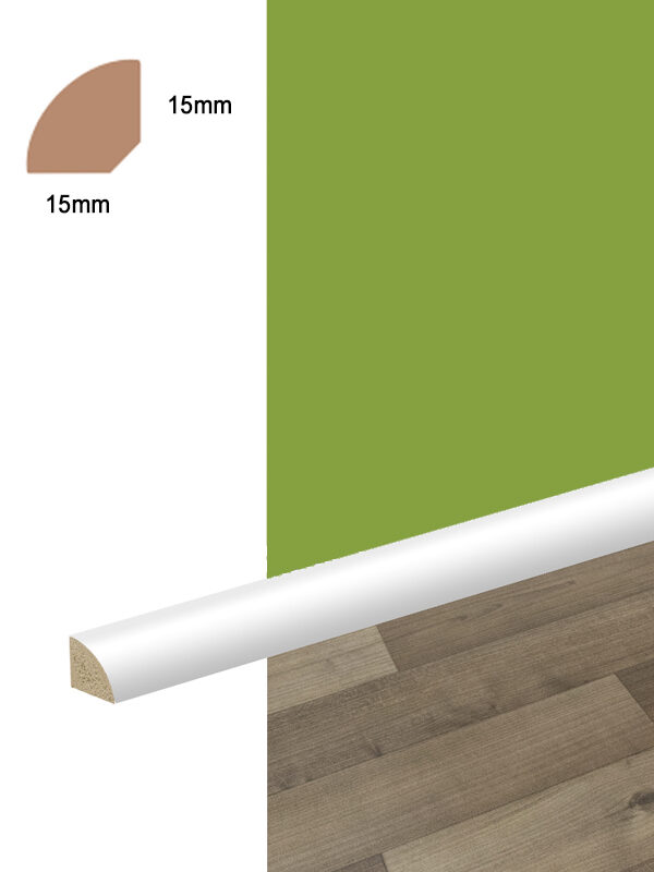 Cuarta Caña MDF Foliado 15mm x 15mm x 2.75ml