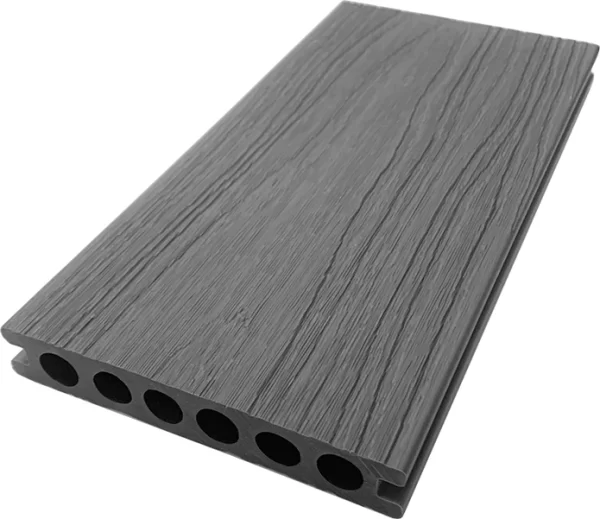Deck WPC Coleccion Camaleon - Gris Grafito + Fresno Nordico - 22mm - Imagen 4