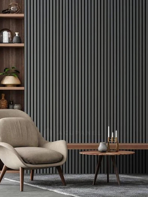 Revestimiento MaxCore Vertical Interior Laqueado Negro Carbón