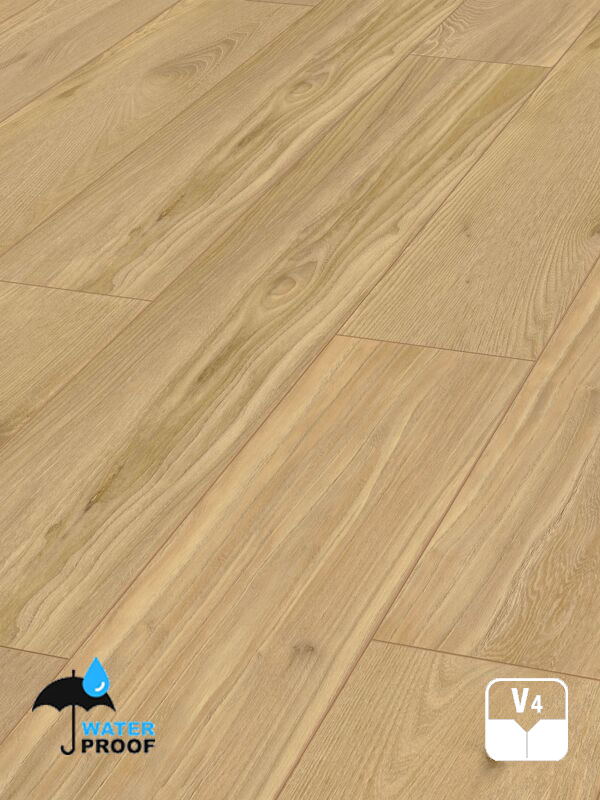 Piso Flotante Waterproof - Kronotex ROOMS 10mm/AC5 - R1018 - Tessin Chesnut Nature