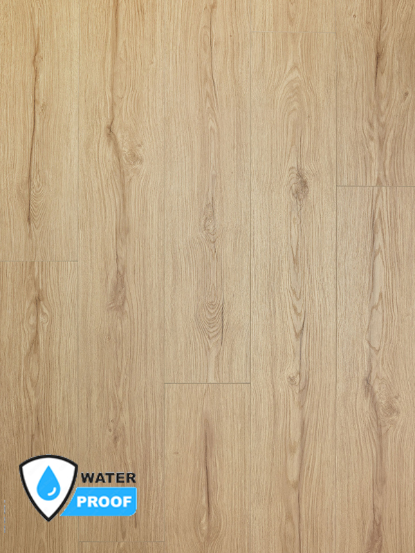 Piso Flotante Waterproof - COREPEL by Kronotex 6.5mm/AC5 - D40442 Morgan Oak Nature
