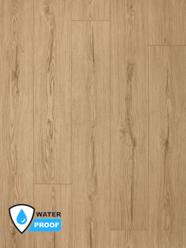 Piso Flotante Waterproof - COREPEL by Kronotex 6.5mm/AC5 - D40452 Morgan Oak Toffee