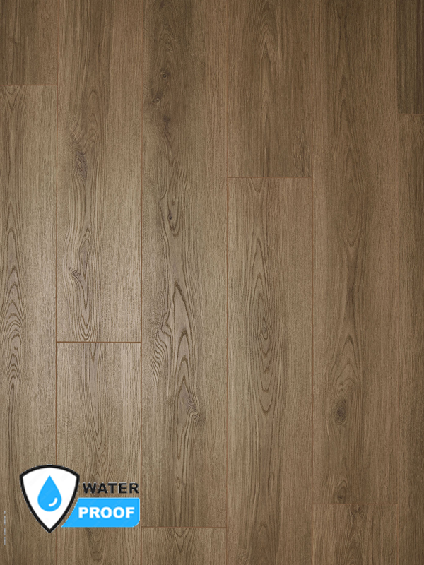 Piso Flotante Waterproof - COREPEL by Kronotex 6.5mm/AC5 - D80622 Norfolk Oak Bronze