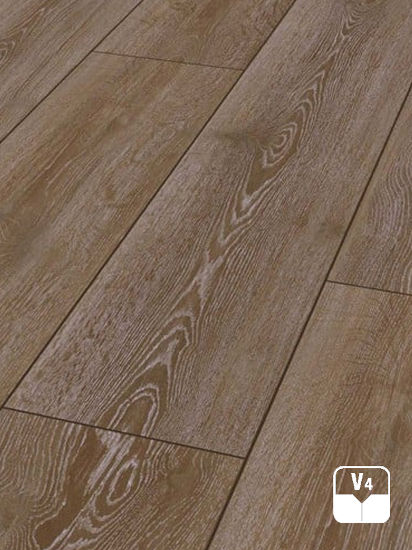Piso Flotante Kronotex Exquisit - 8mm AC4 - ROBLE STIRLING PURE - D3071