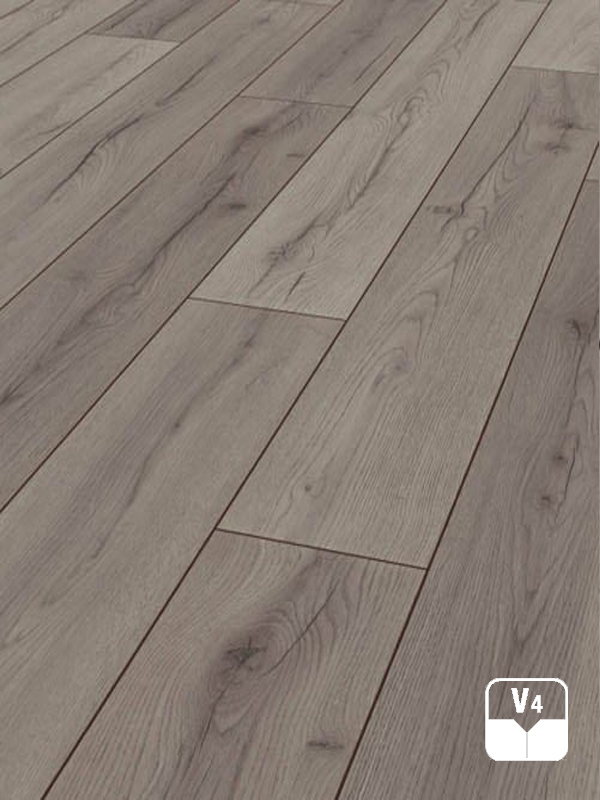 Piso Flotante Kronotex Superior Advanced Plus - 8mm AC4 - ROBLE CENTURY GRIS- D4175