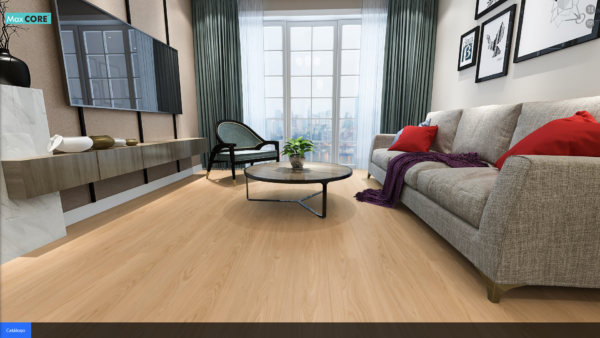 Piso Flotante Vinilico - Aqua Blue SPC 4mm/0.3 - Roble Bremen - Imagen 7