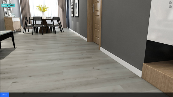 Piso Flotante Vinilico - Aqua Blue SPC 4mm/0.3 - Roble Alaska - Imagen 7