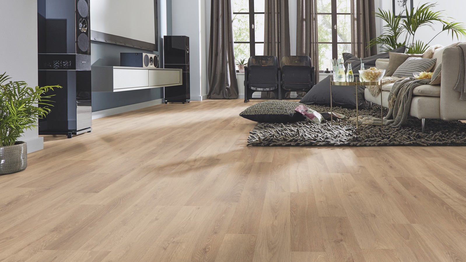 Piso Flotante Kronotex Dynamic - 8mm AC4 - ROBLE LUJO PLATA - D-4155 - Imagen 3