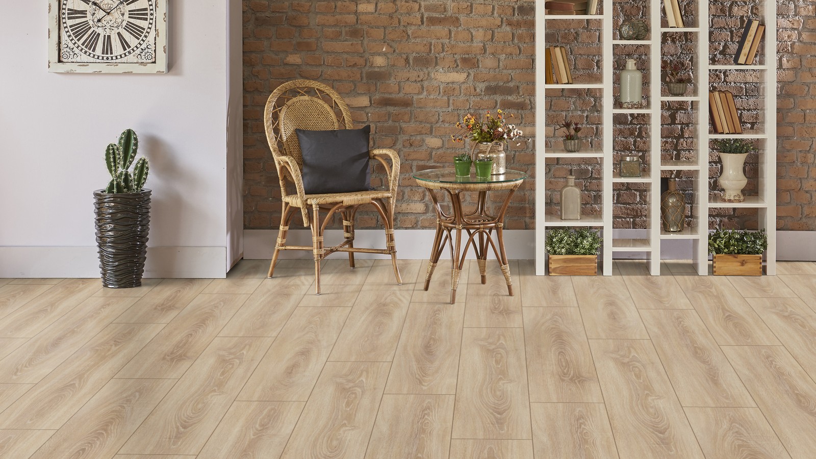 Piso Flotante Kronotex Exquisit Ancho - 8mm AC4 - ROBLE VILLAGE - D4164 - Imagen 8