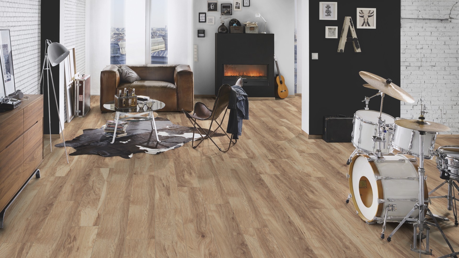 Piso Flotante Krono Original - 10mm AC5 - NATURAL HICKORY - D5943 - Imagen 7