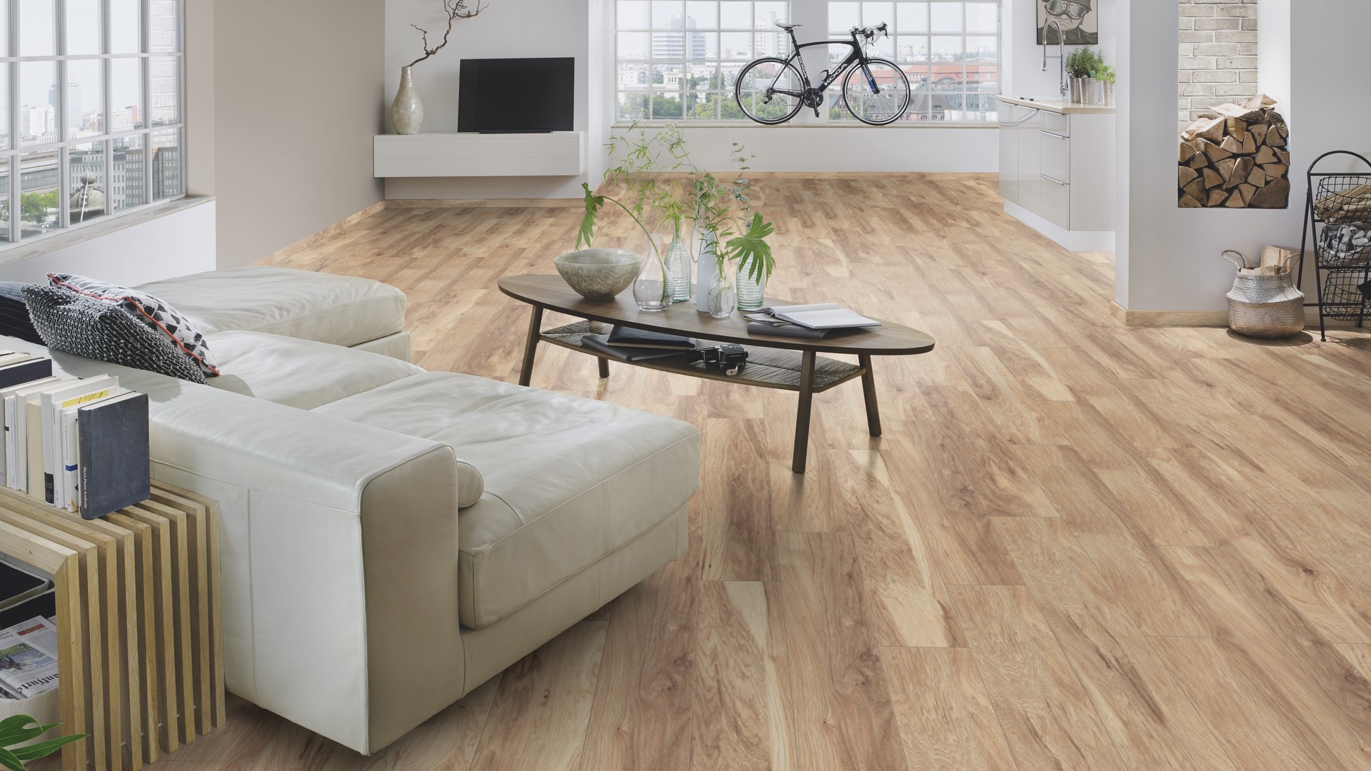 Piso Flotante Krono Original - 10mm AC5 - NATURAL HICKORY - D5943 - Imagen 5