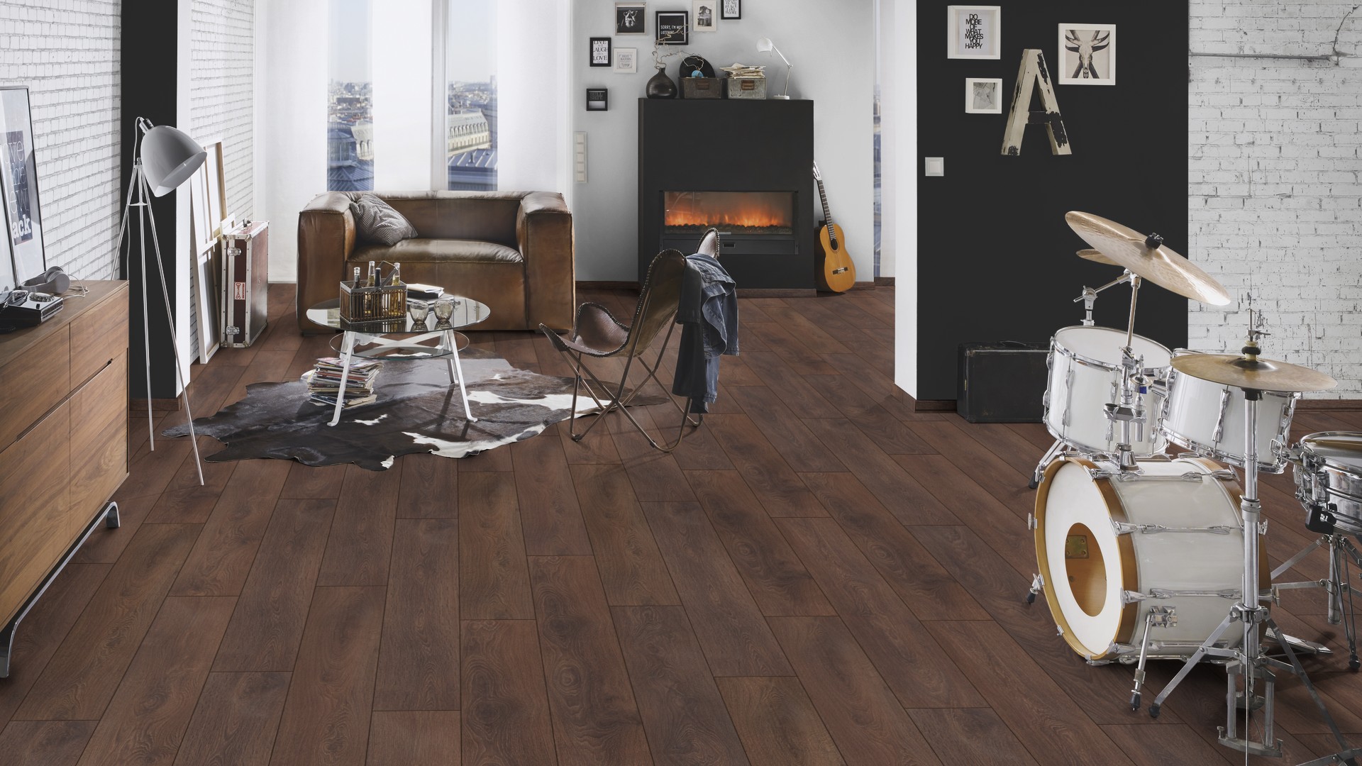 Piso Flotante Krono Original - 8mm AC4 - SHIRE OAK - D8633 - Imagen 3