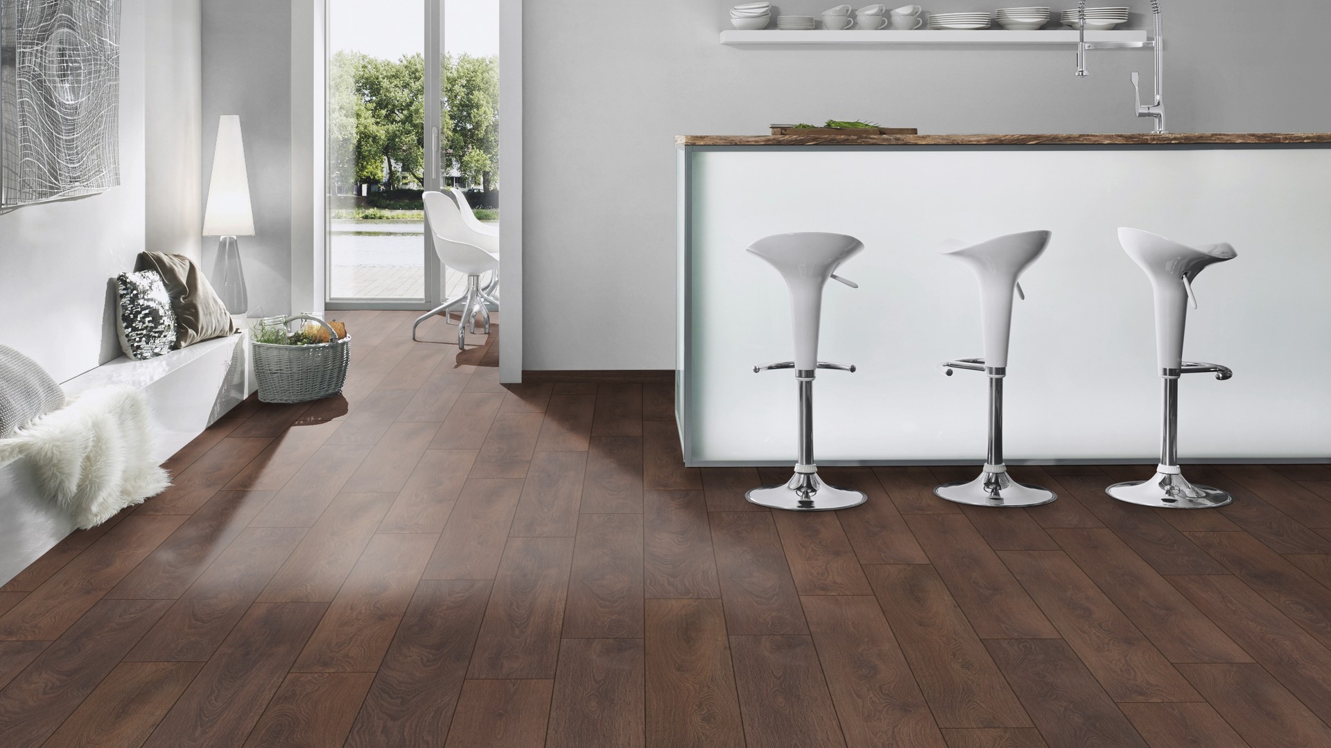 Piso Flotante Krono Original - 8mm AC4 - SHIRE OAK - D8633 - Imagen 6
