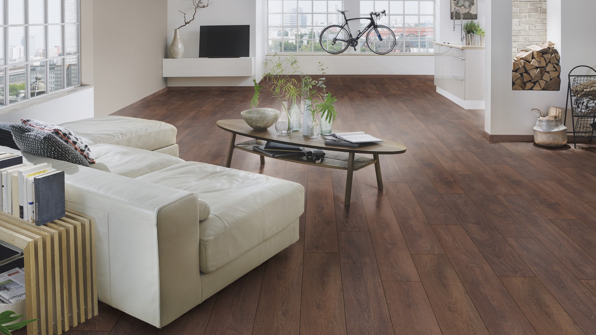Piso Flotante Krono Original - 8mm AC4 - SHIRE OAK - D8633 - Imagen 8