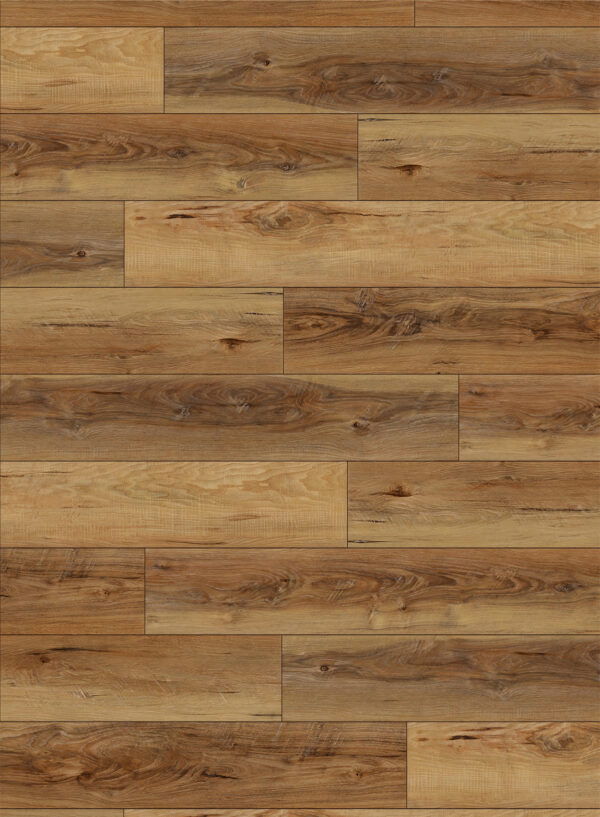 Piso Flotante Vinilico SPC Max Core Narrow Roble Bangkok 1105 4mm/0.5
