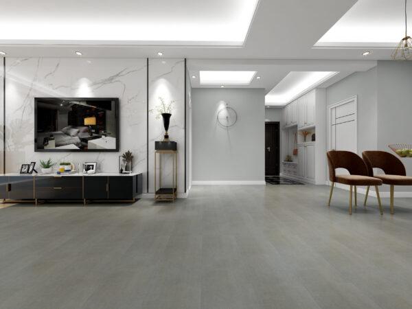 Piso Flotante Vinilico SPC Max Core Tablet SPC Concreto Alisado Oscuro 3003 4mm/0.3 - Imagen 2