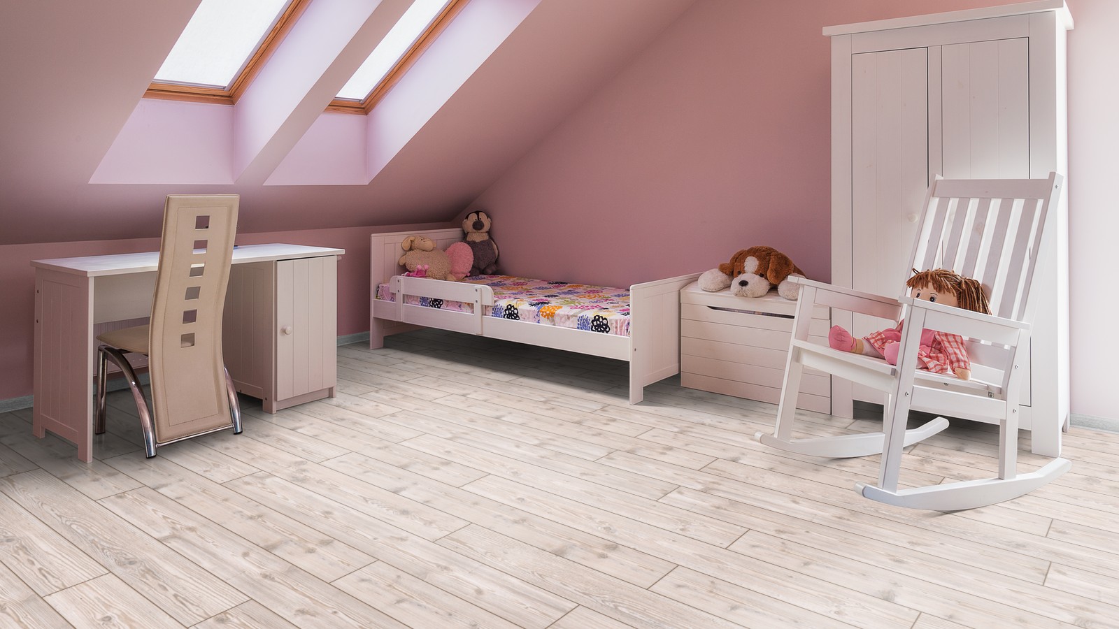Piso Flotante Kronotex Amazone - 10mm AC5 - ROBLE HARBOUR GREY - D3572 - Imagen 7