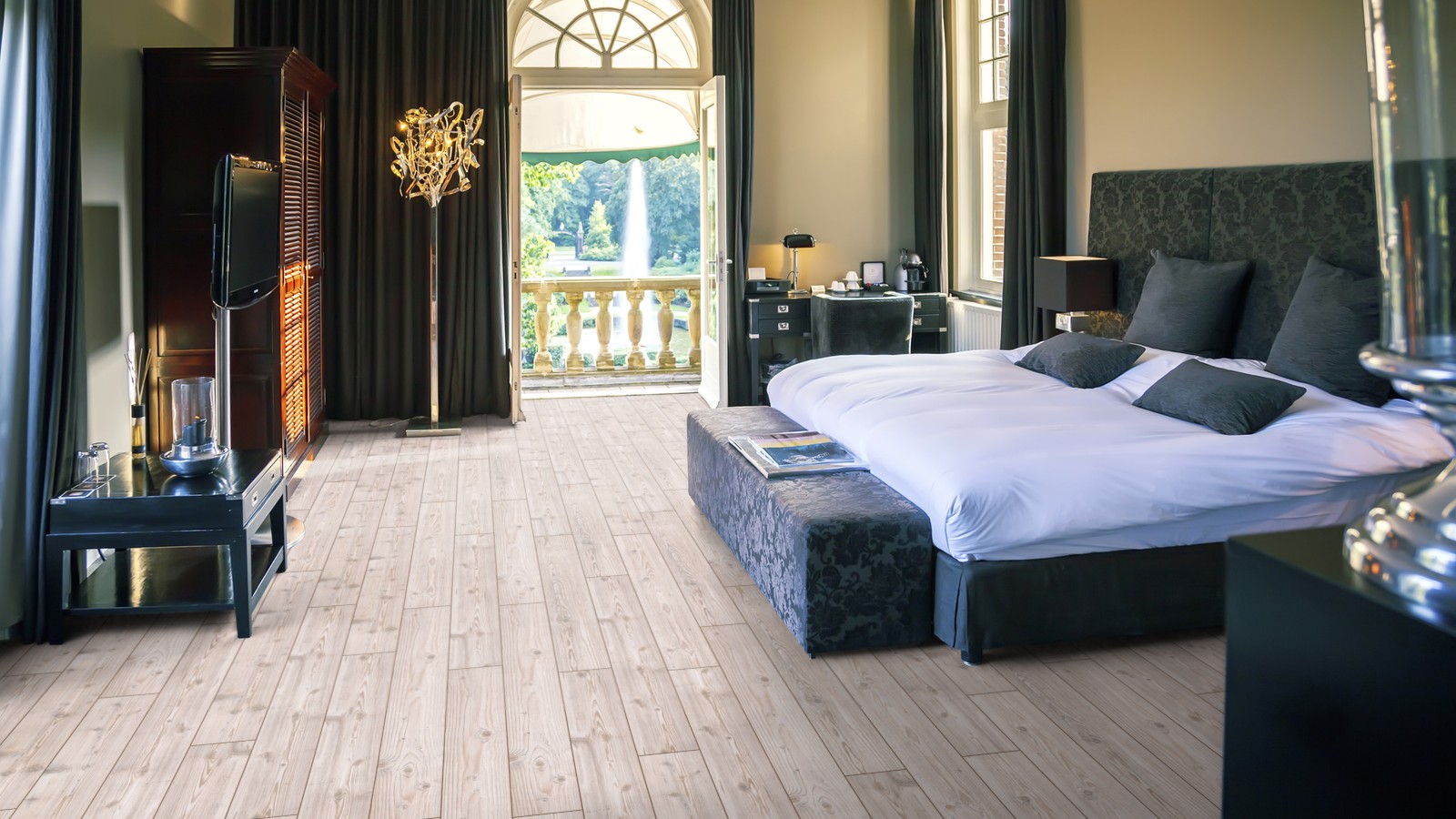 Piso Flotante Kronotex Amazone - 10mm AC5 - ROBLE HARBOUR GREY - D3572 - Imagen 4