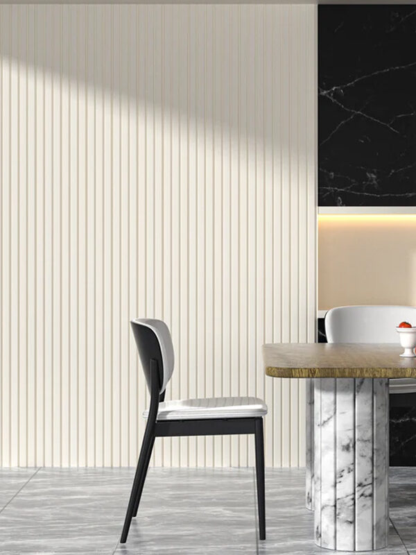 Revestimiento Pared Interior EPS Macizo Blanco Perla