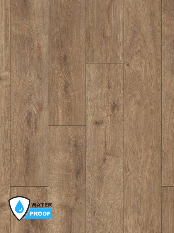 Piso Flotante Waterproof - BinylPro ORCA LONG 8mm/AC5 - 8mm/AC5 - K327- Hilside Oak