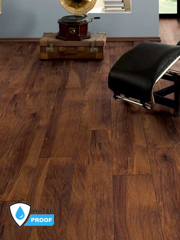 Piso Flotante Waterproof - BinylPro ORCA LONG 8mm/AC5 - 8mm/AC5 - 8156- Red River Hickory