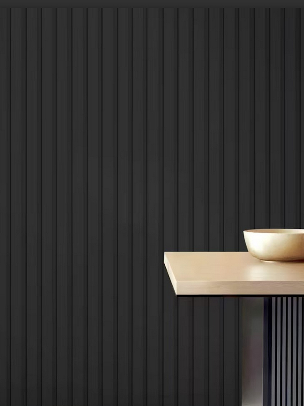 Revestimiento Pared Interior EPS Macizo Negro Mate