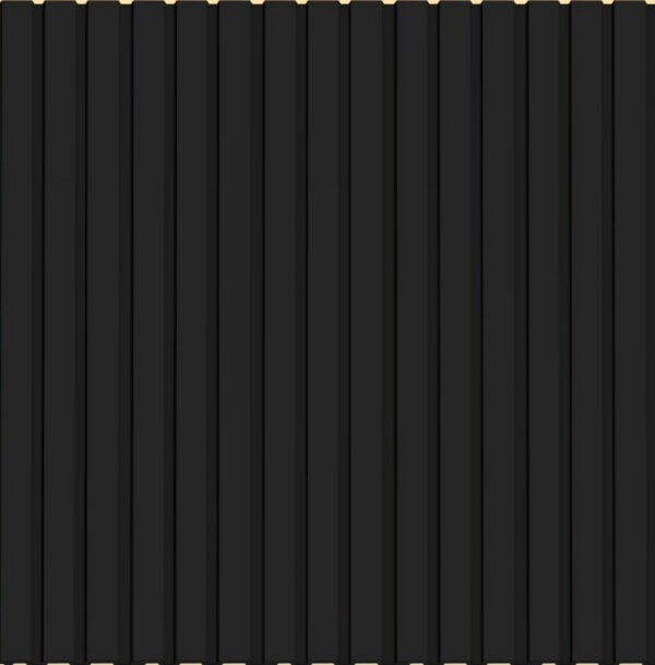 Revestimiento Pared Interior EPS Macizo Negro Mate - Imagen 2