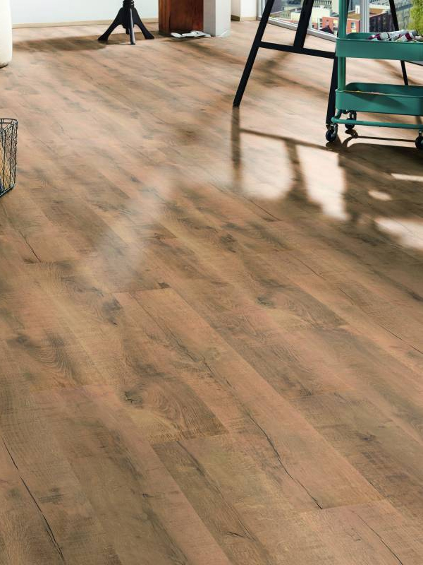 Piso Flotante Krono Original - 8mm AC4 - GOLD VOLCANO OAK