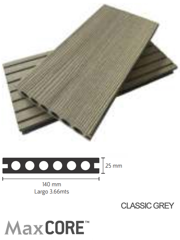 Deck WPC Coleccion EUROPEA - Classic Grey