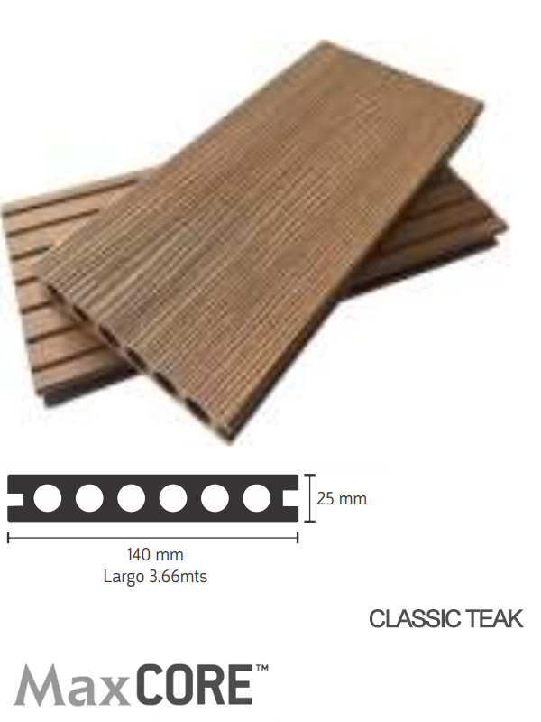Deck WPC Coleccion EUROPEA - Classic Teak